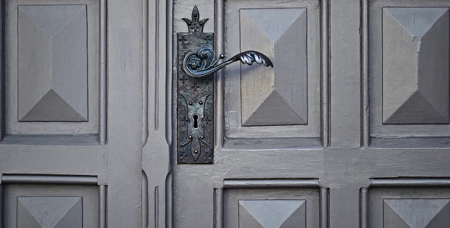 wooden door